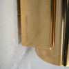 Brass and Glass Wall Lights or Sconces by Glashutte Limburg 3