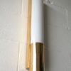 Brass and Glass Wall Lights or Sconces by Glashutte Limburg 4