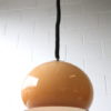 Brown 1970s Rise and Fall Ceiling Light 1
