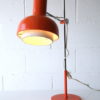 Large Orange 1970s Desk Lamp 3