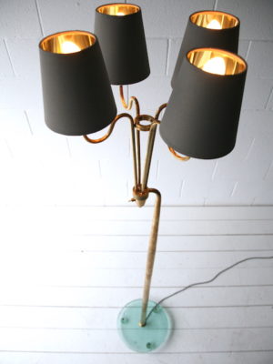 Rare 1950s Floor Lamp by Pietro Chiesa for Fontana Arte