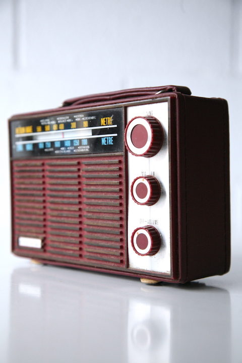Vintage 1960s Ajax 'Diplomat' Portable Radio