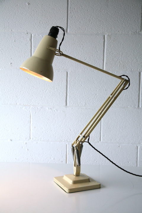 Vintage Cream Anglepoise Desk Lamp