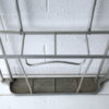 Vintage French 1950s Aluminium Hall Stand 3