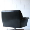 Vintage Leather Swivel Chairs 4