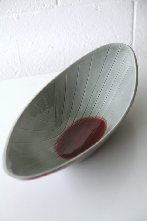 1950s Glazed Ceramic Bowl by Carl Harry Stalhane for Rorstrand, Sweden