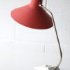 1950s Red White Desk Lamp