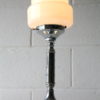 Art Deco Chrome and Glass Table Lamp 2