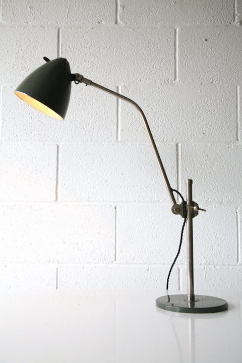 Vintage Desk Lamp by H. Busquet for Hala Zeist 2