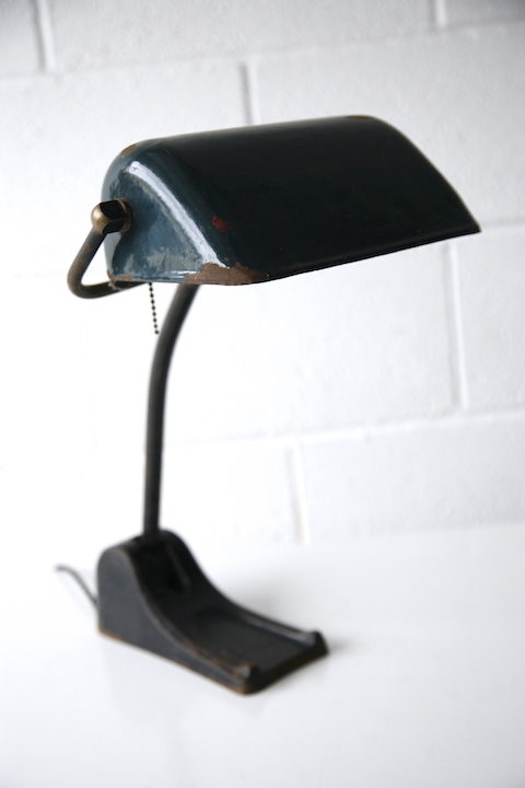1930s Enamel Desk Lamp 4