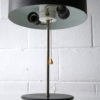 1950s Black Czechoslovakian Table Lamp 4