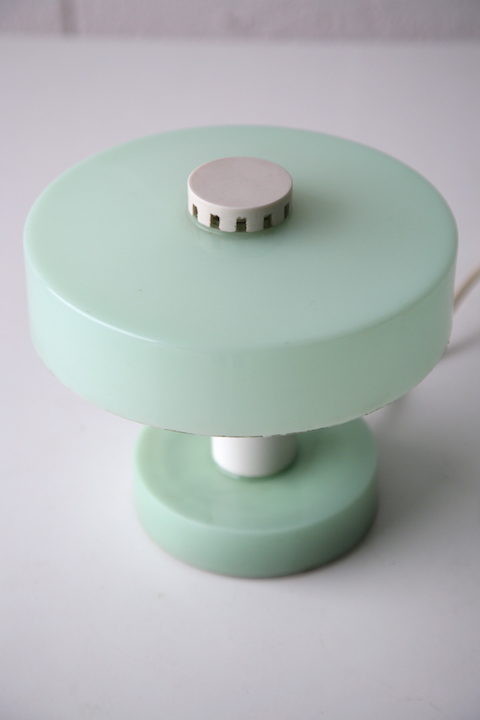 1950s Green Bakelite Table Lamp