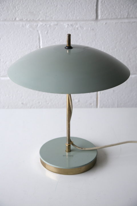 1950s Grey Czechoslovakian Desk Lamp 2