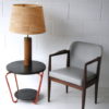 1960s Teak Table Lamp with Cork Shade 4