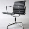 Leather Aluminum Office Chair by Charles Eames 3