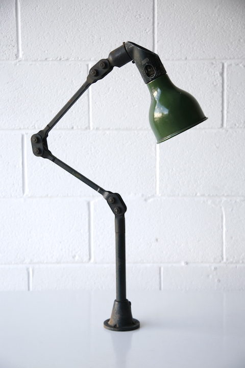 Vintage Industrial Desk Lamp by Mek-Elek