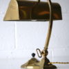 1930s Brass Bankers Lamp 1