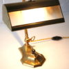1930s Brass Bankers Lamp 2