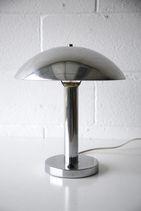 1930s Chrome Desk Lamp 4