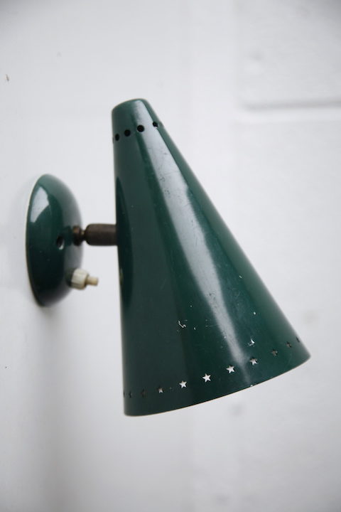 1950s Green Wall Light 1