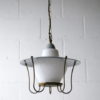 1950s Grey Lantern Ceiling Light 5