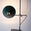 1950s Laboratory Lamp with Green Enamel Shade 1