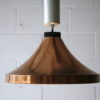 1970s Copper Ceiling Light