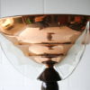 Art Deco Copper Glass Floor Lamp by Petitot France 3