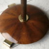 Art Deco Walnut Brass Floor Lamp 5