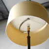 Art Deco Walnut Brass Floor Lamp 6