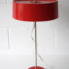 Vintage 1970s Red Table Lamp 1