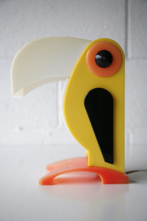 Vintage Toucan Lamp by Gilbert 2
