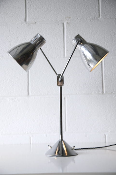 1950s Double Desk Lamp by Jumo 6