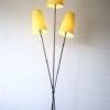 1950s Floor Lamp with Yellow Shades 3