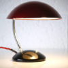 1950s Red Czech Desk Lamp 3