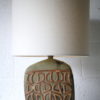 1960s Ceramic Lamp Base and Shade 1