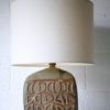 1960s Ceramic Lamp Base and Shade 2