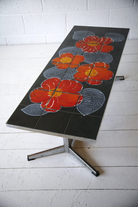 1970s Tiled Coffee Table