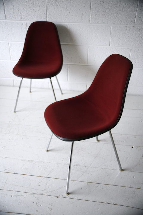 Upholstered Shell Chair by Charles Eames for Herman Miller
