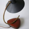 1950s Desk Lamp with Leather Base 6
