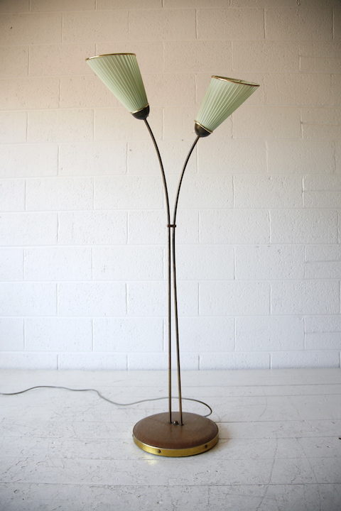 1950s Double Floor Lamp
