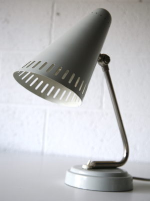 Grey 1950s Desk Lamp