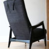 1950s Black Reclining Chair 5