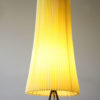 1950s Tripod Floor Lamp with Pleated Shade 3