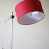 1960s Red Floor Lamp