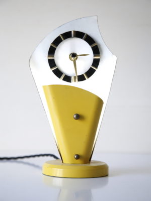 Rare 1950s Atomic Clock Lamp