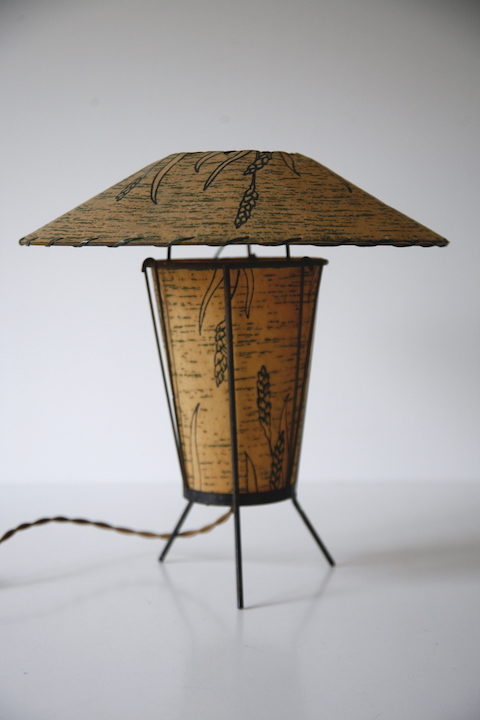 1950s American Fibreglass Table Lamp 5