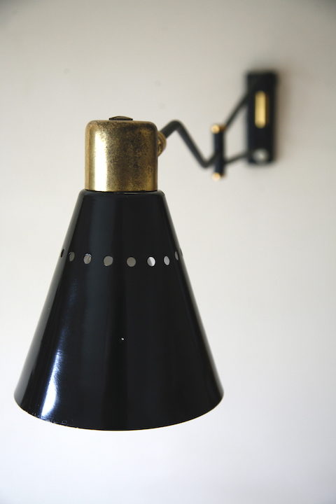 1950s French Articulating Wall Light 3