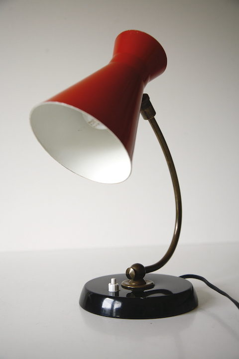 Vintage 1950s French Desk Lamp 2