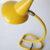 1950s French Yellow Desk Lamp 1